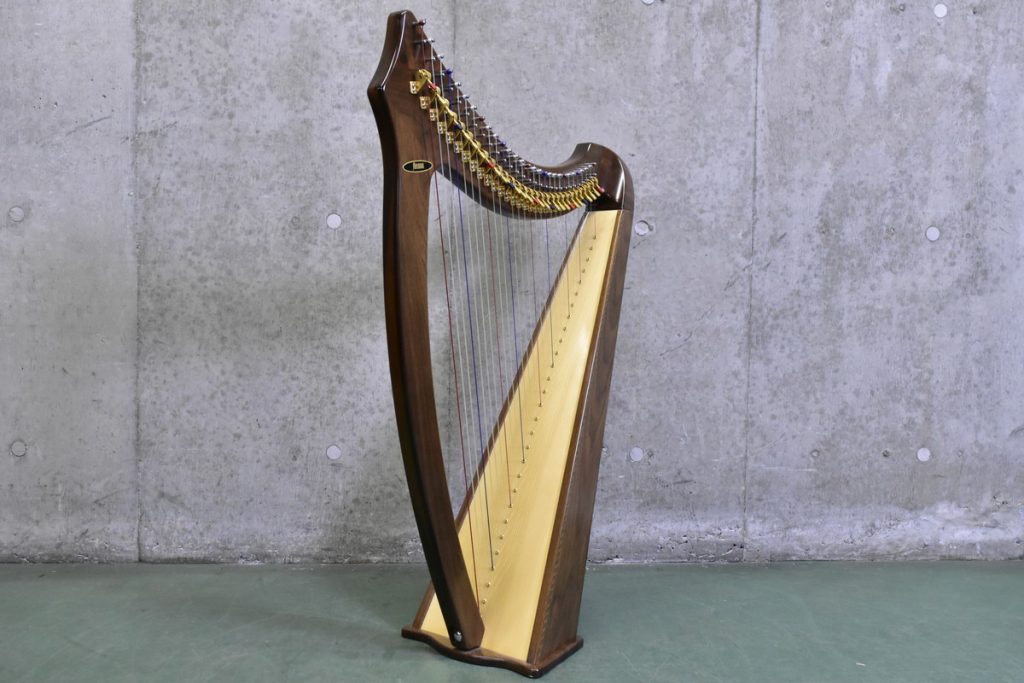 美品】青山ハープ 34弦 AOYAMA HARP - 弦楽器