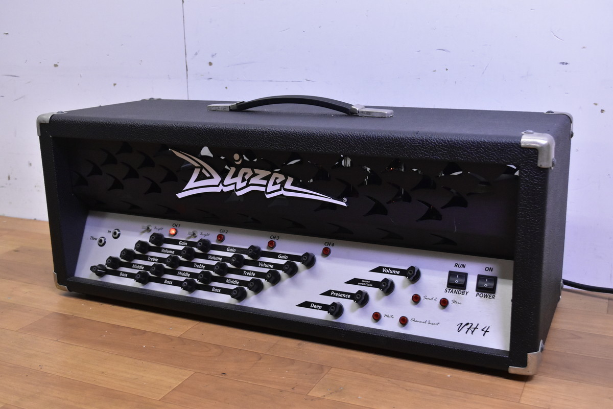 Diezel VH4 ギターエフェクター箱あり DIEZEL VH-4 ディーゼル ギターアンプ ヘッドアンプ - 楽器の