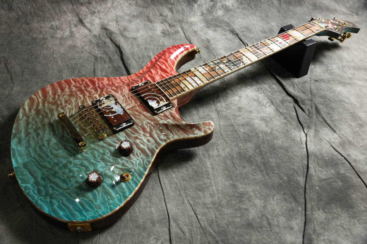 (超美品)エレキギターHISTORY SG(値下げ交渉あり) SCHECTER JAPAN KR-24-P90-FXD -Blonde w/Gold Parts- #クロサワ