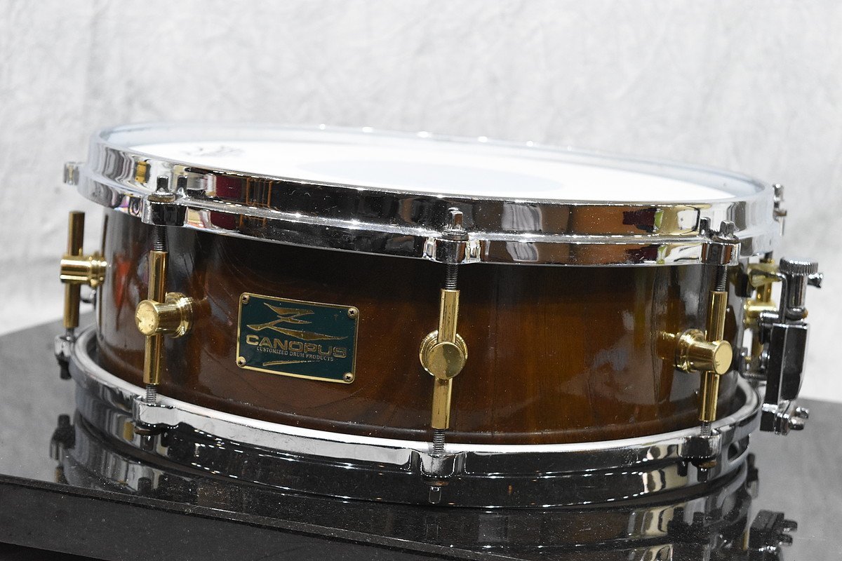 CANOPUS/カノウプス ゼルコバ スネアドラム HS-1450 14インチ - 楽器の 