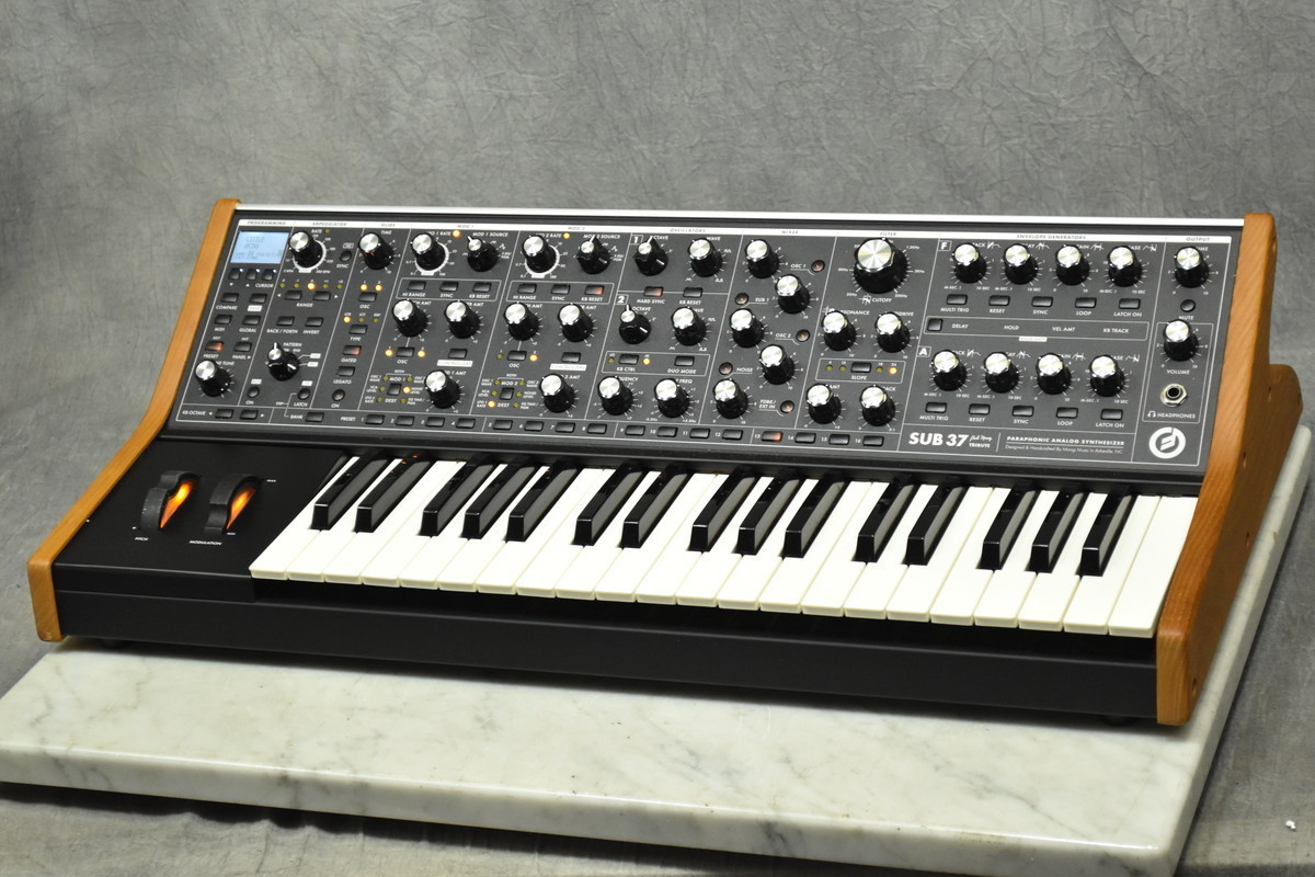 MOOG モーグ Sub37 アナログ シンセサイザー - 楽器の買取屋さん｜最短
