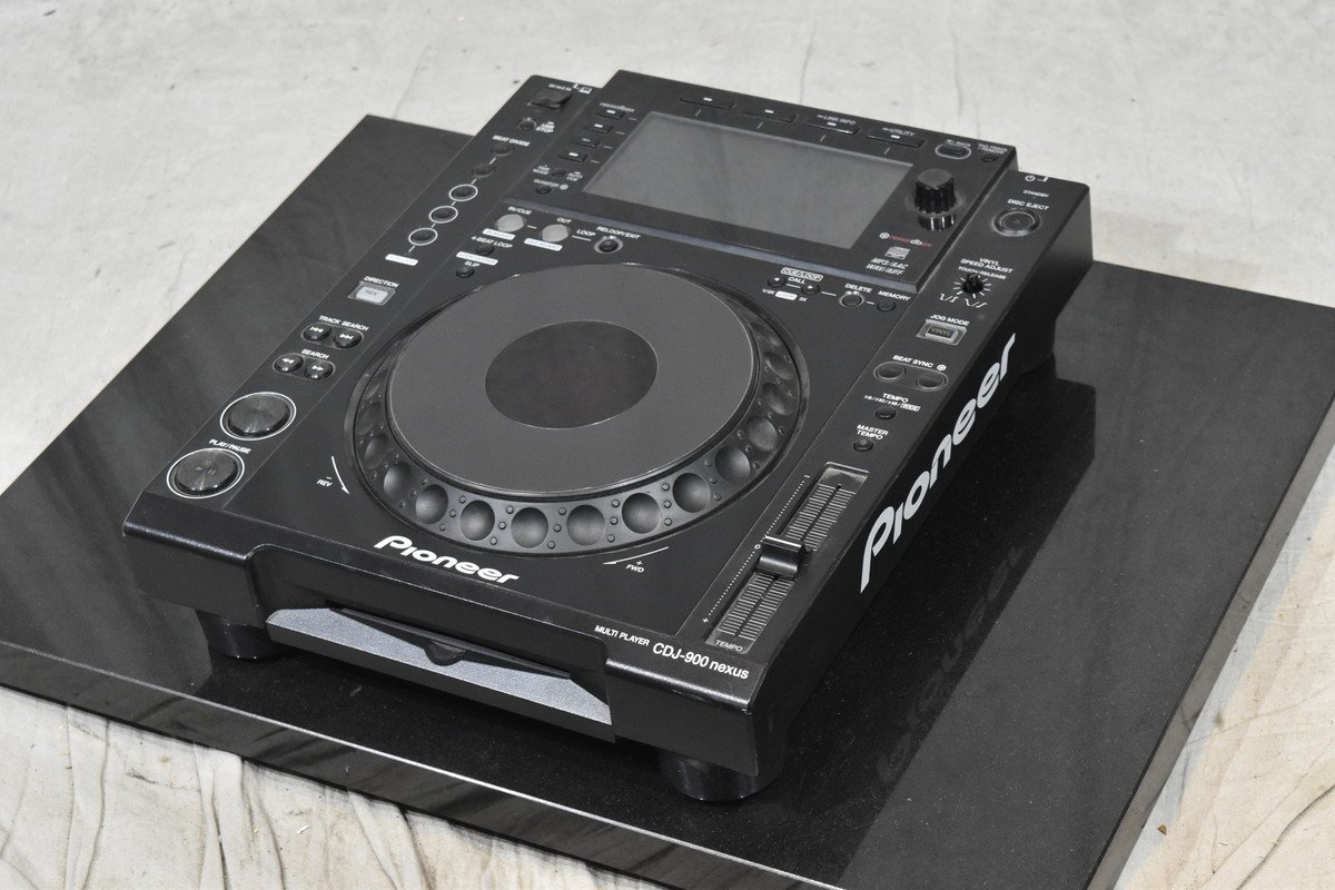 Pioneer CDJ-900 マルチプレーヤー パイオニアがDJマルチプレーヤー「CDJ-900NXS」を発表