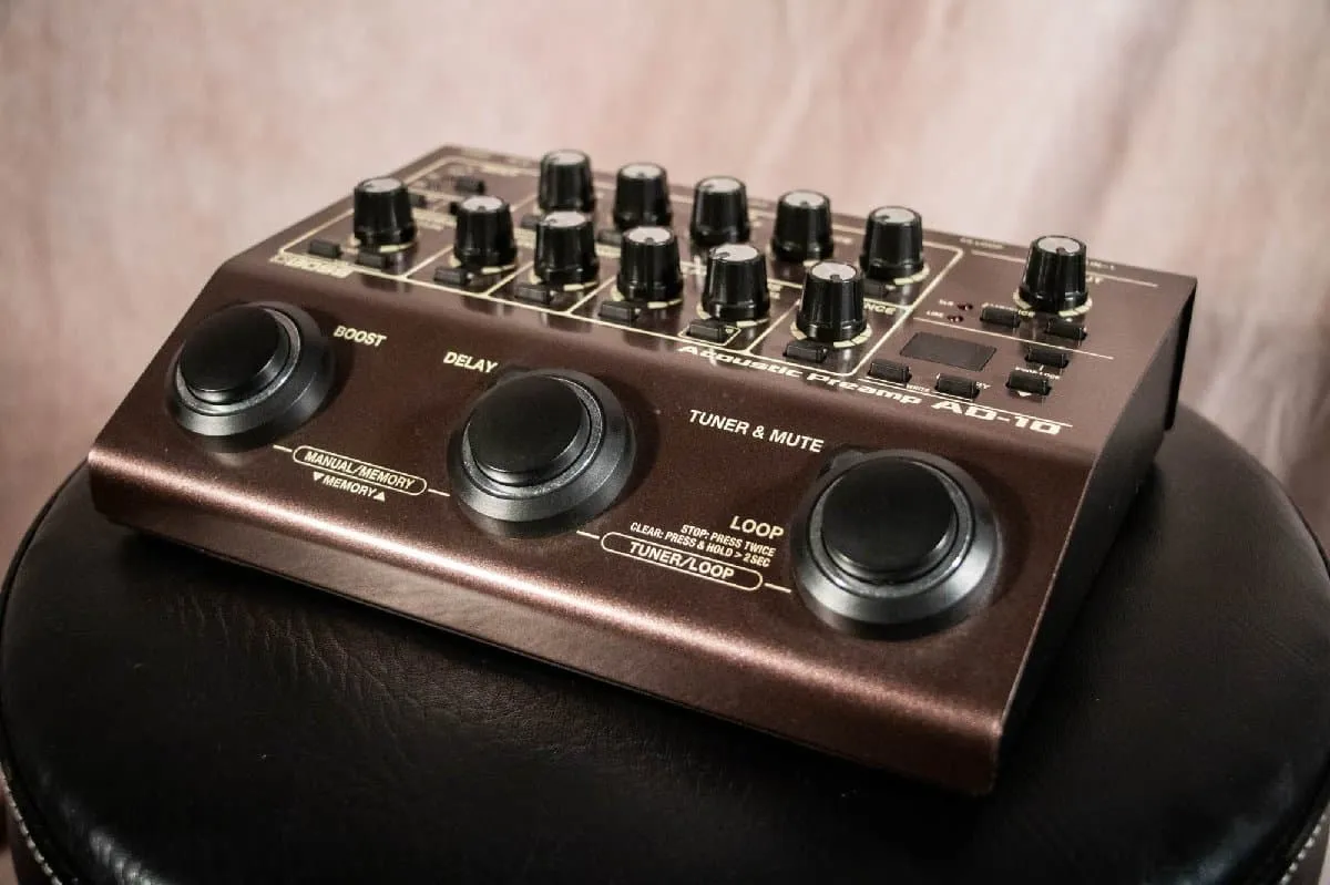 BOSS AD-10 Acoustic Preamp ボス アコースティックギタープリアンプ
