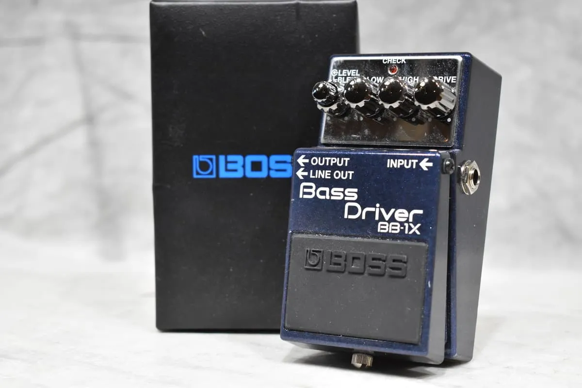 BOSS BB-1X ベースエフェクター　中古　プリアンプ BOSS BB-1X｜オーバードライブ＆プリアンプ搭載ベース
