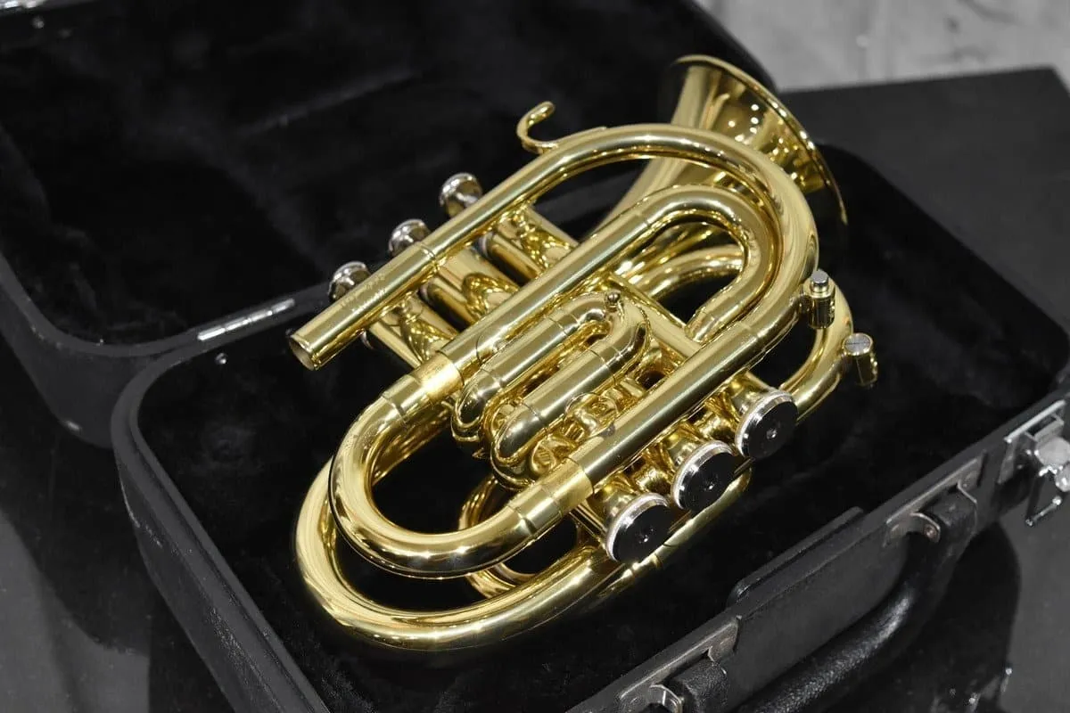 ジュピター SPT-416 ポケットトランペット JUPITER ポケットトランペット SPT-416 ｜骨董品買取 緑和堂